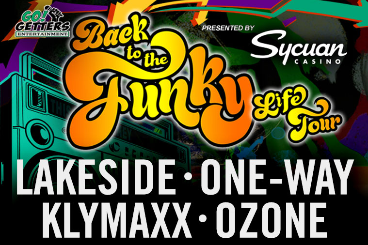 win front row tickets to the back to the funky life tour magic 92 5