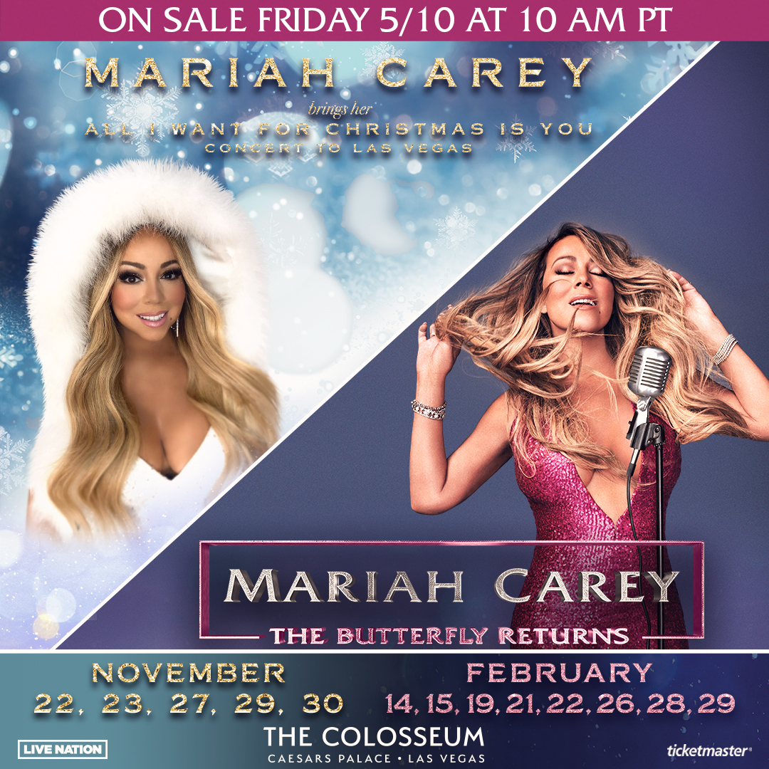 Mariah Carey: The Butterfly Returns Las Vegas Residency - Magic 92.5